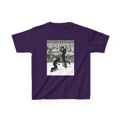 Football Interception Tee - G5000B Kids T-Shirt