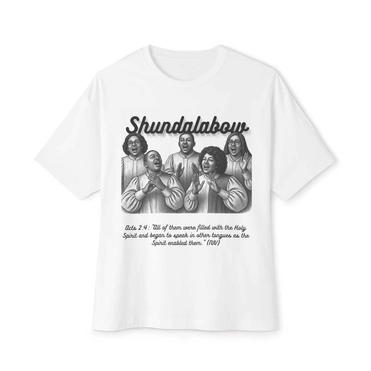 Choir Shundalabow – Oversized Box Graphic T-Shirt