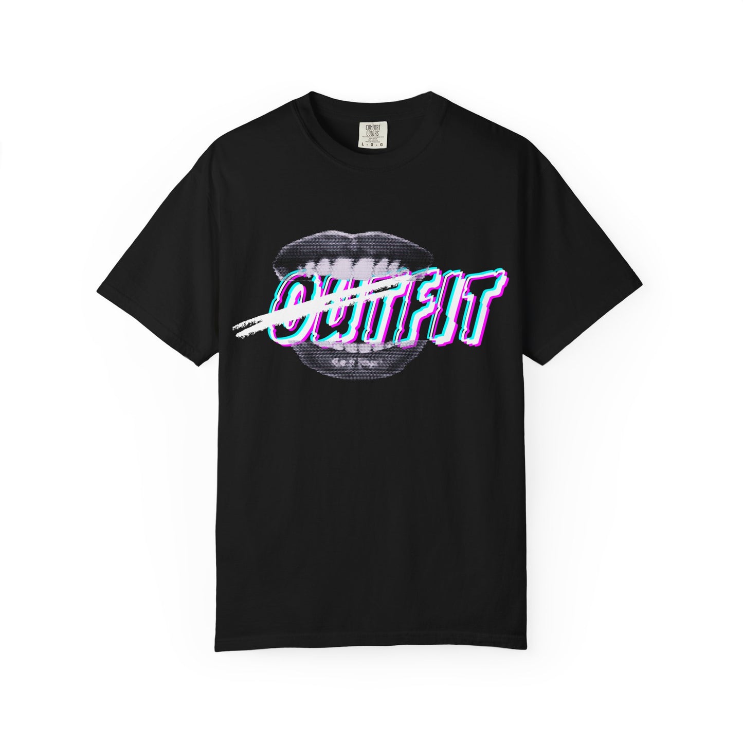 Mouth Fit Glitch Tee - Unisex T-shirt