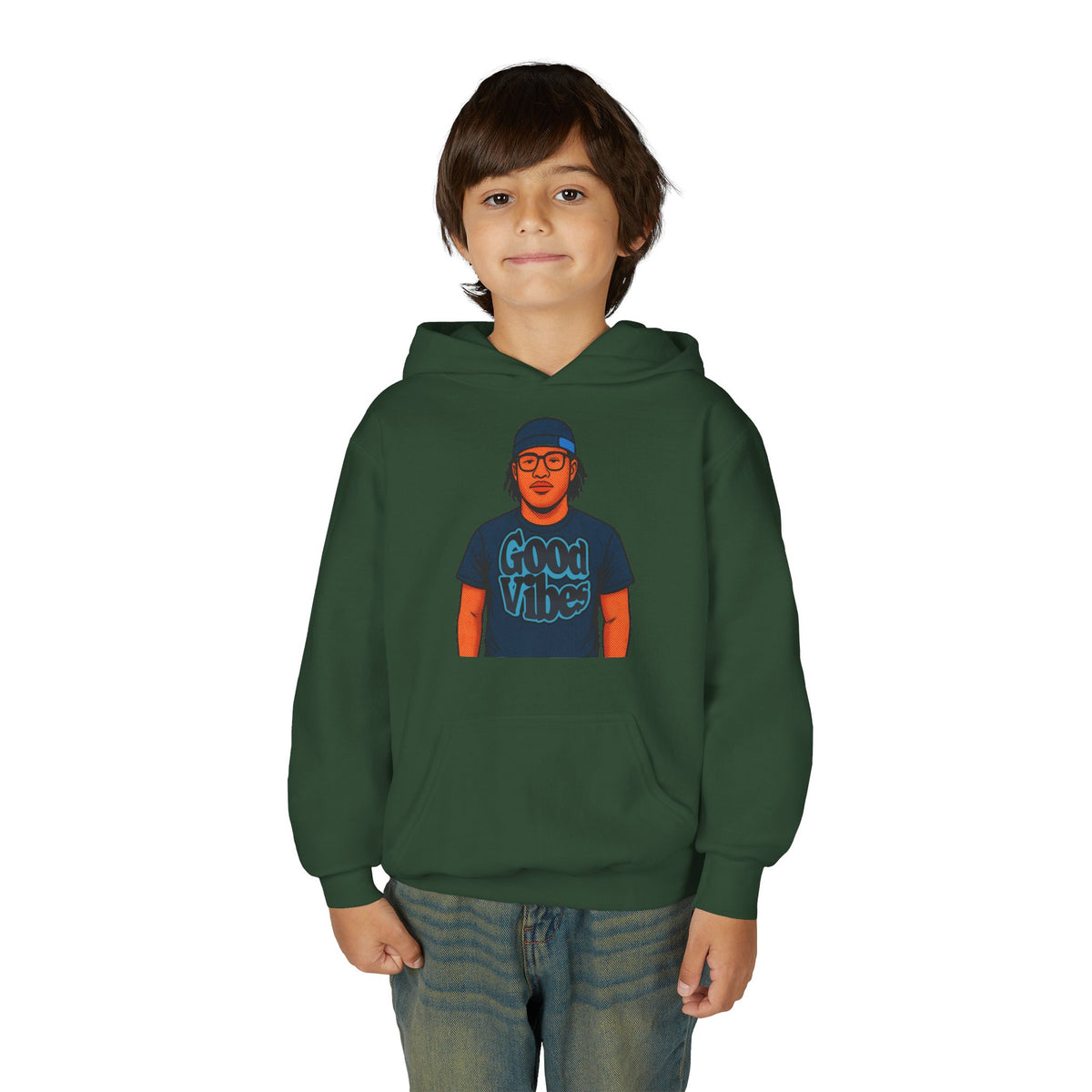 Cool Vibes Youth - Kids/Youth Hoodie Gildan 18500B