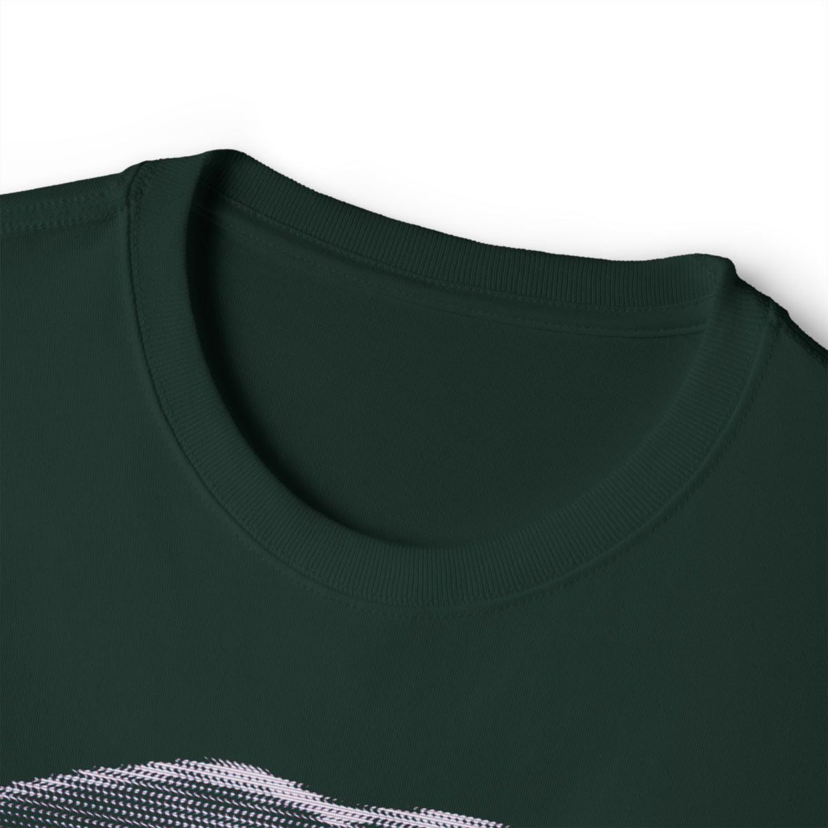 Mouth Glitch Tee – Oversized Box Graphic T-Shirt
