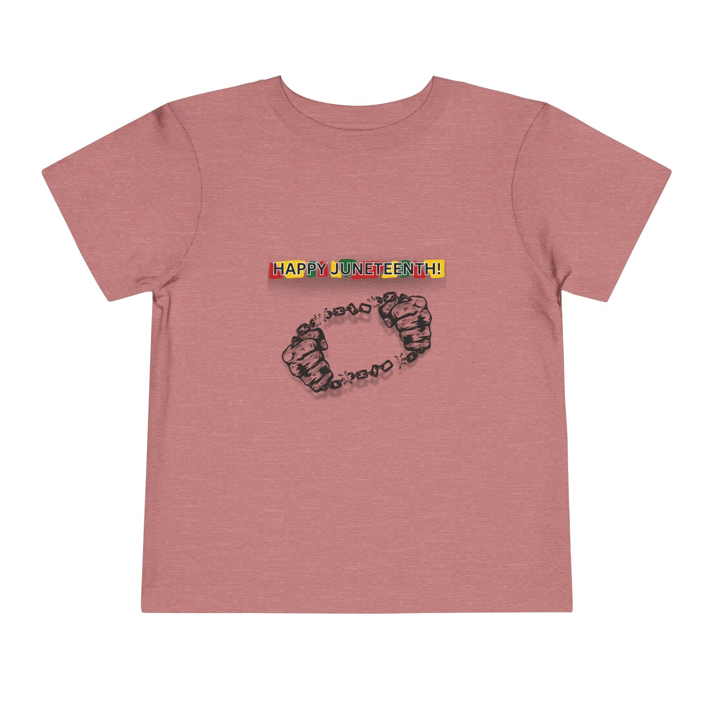 Chain Break Happy Juneteenth Tee — Toddler Graphic T-Shirt