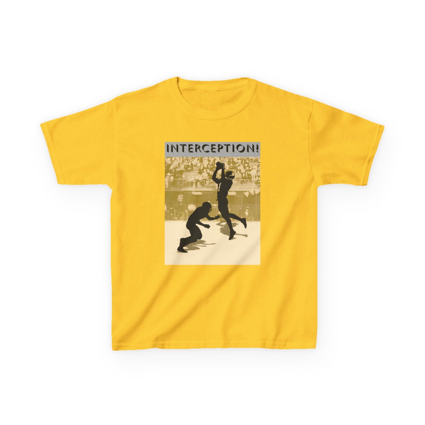 Football Interception Tee - Kids T-Shirt