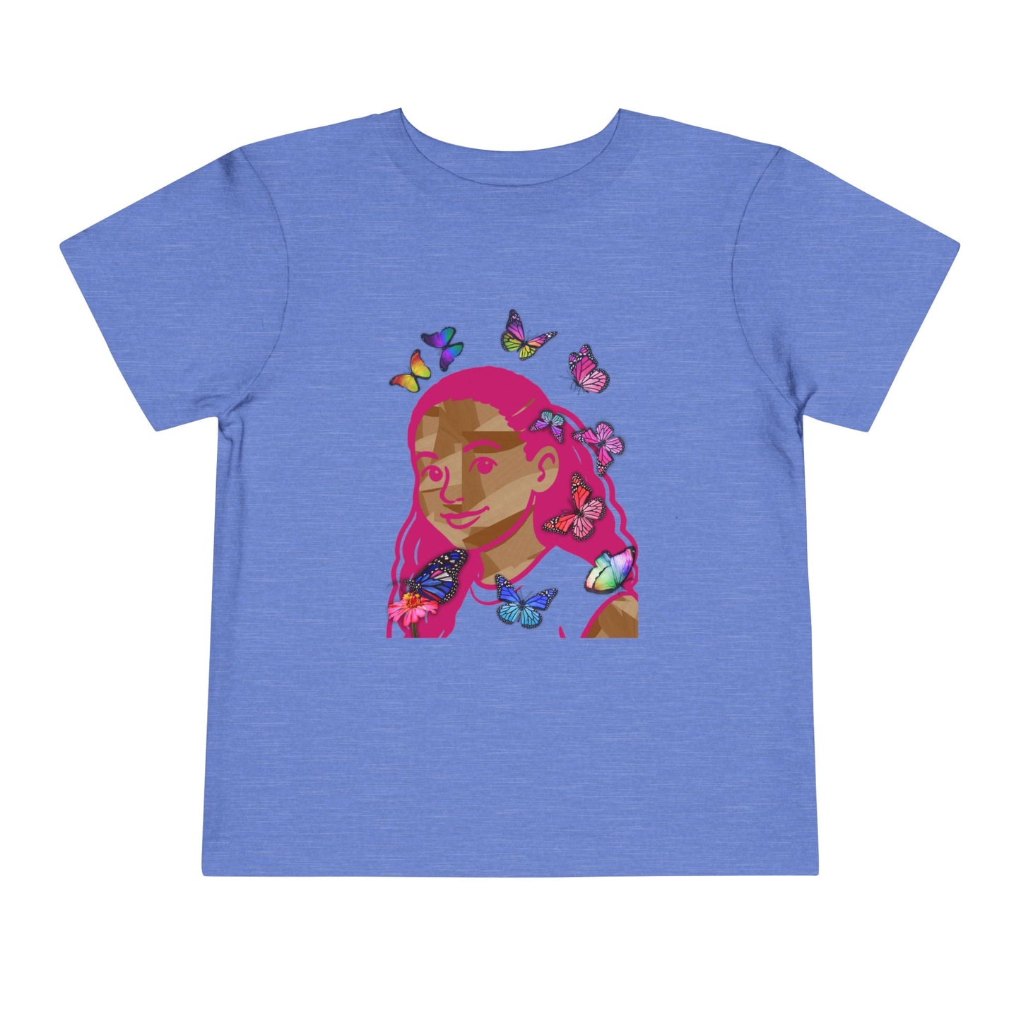 Pink Melanin - Graphic Toddler T-Shirt