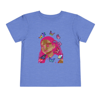 Pink Melanin - Graphic Toddler T-Shirt
