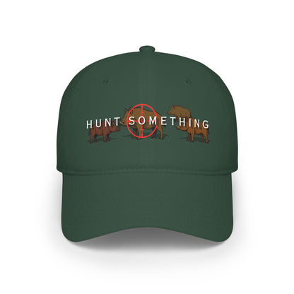 Unisex Hunt Something Boar Low-Profile Baseball Cap - Printed