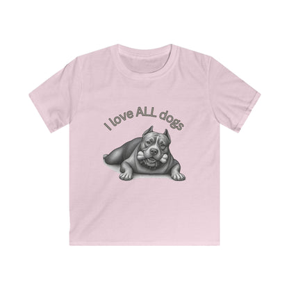 I Love All Dogs Tee - Youth T-Shirt