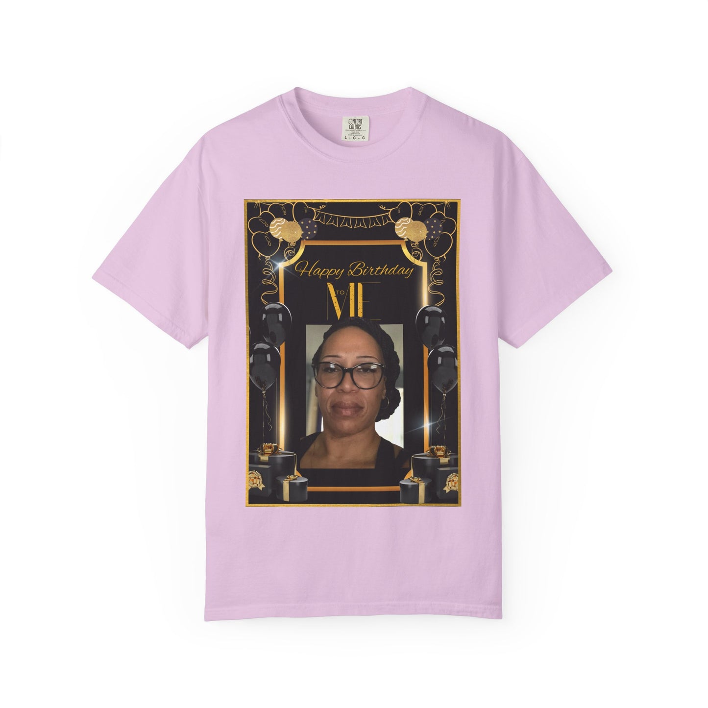 Black & Gold Happy BDay to Me Personalize It! Tee - Unisex T-shirt