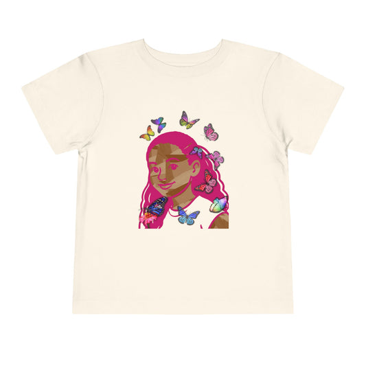 Pink Melanin - Graphic Toddler T-Shirt