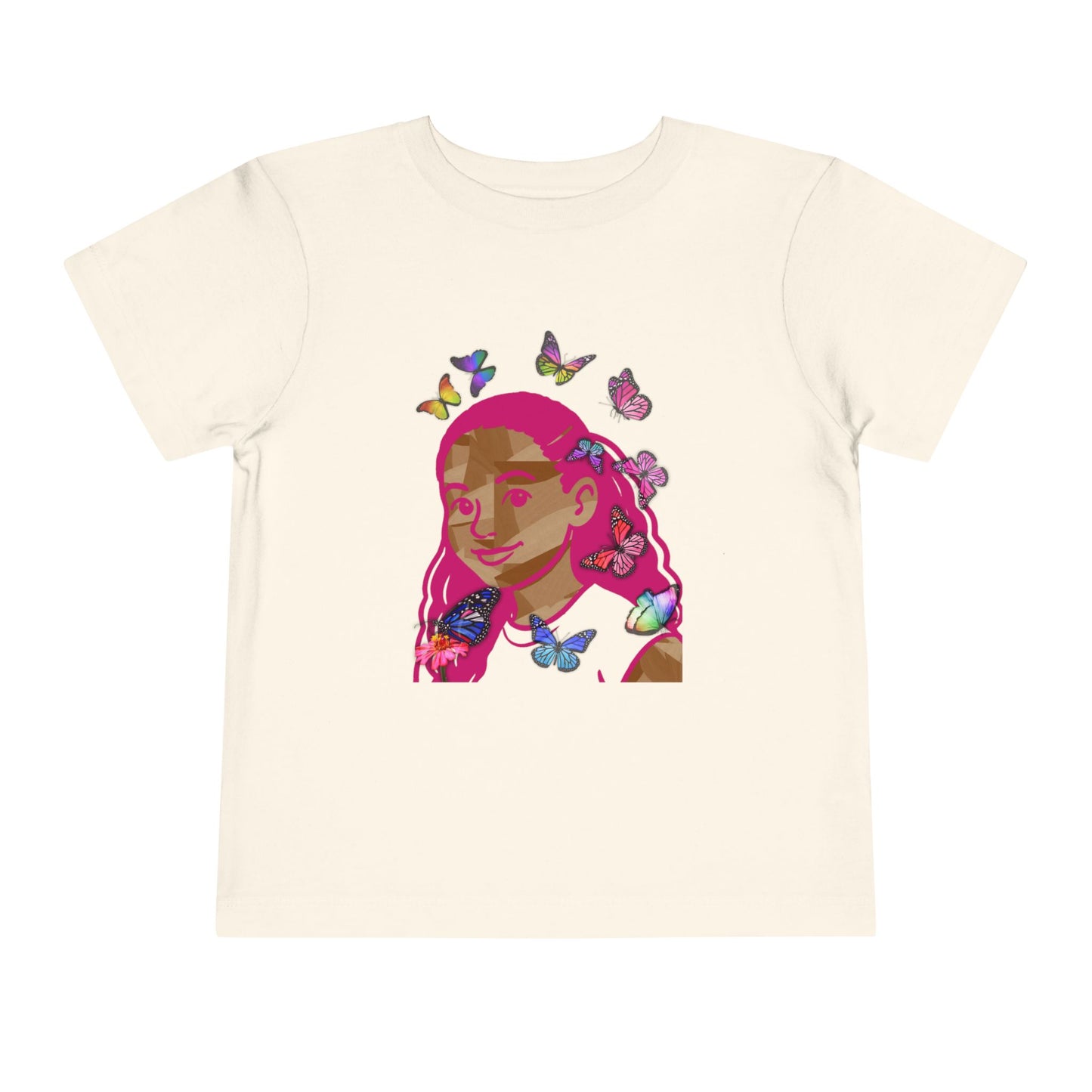 Pink Melanin - Graphic Toddler T-Shirt