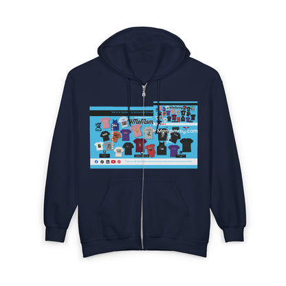Copy of Personalize It! Gray Business Full - Zip Hoodie
