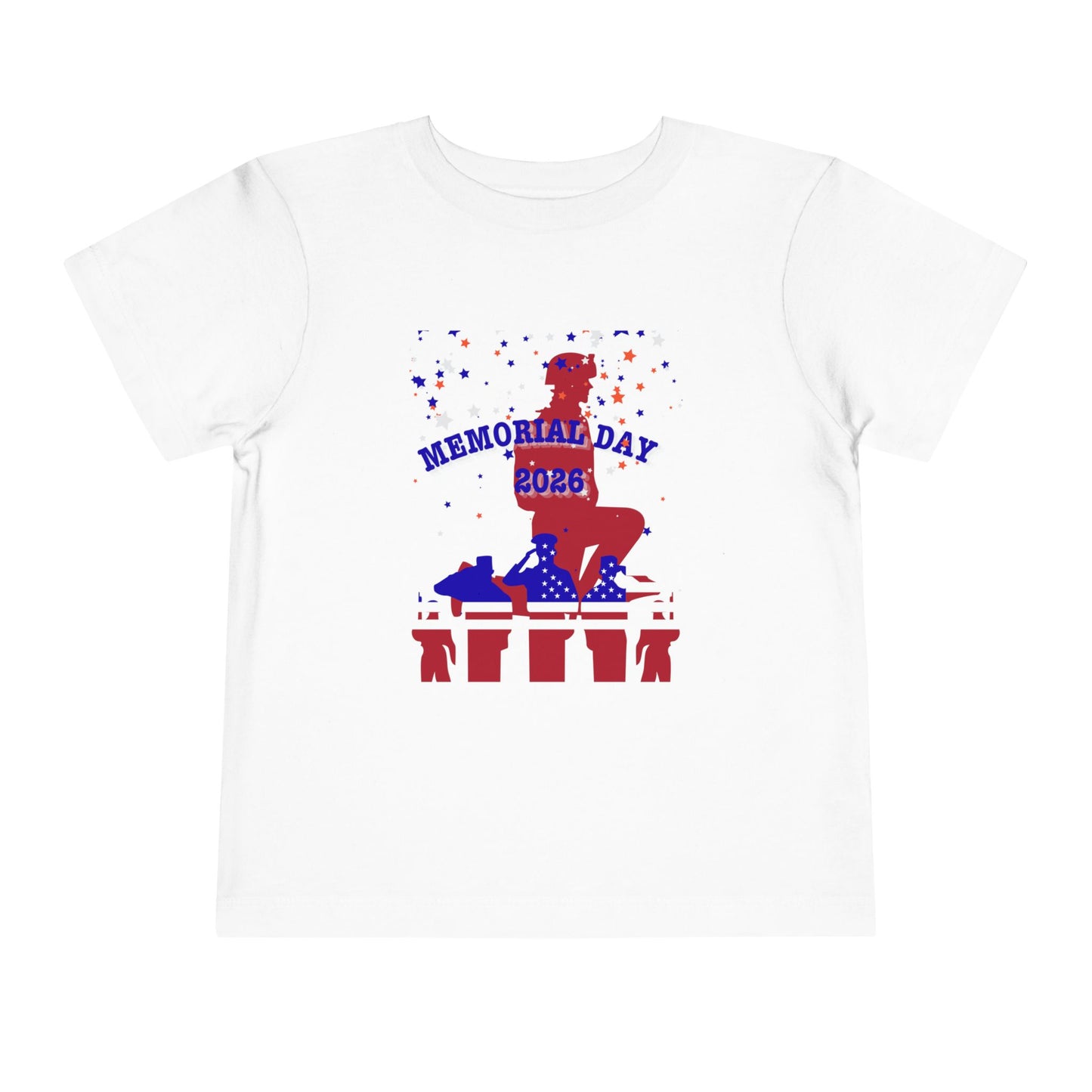 Memorial Day Soldier Tee — Toddler Graphic T-Shirt