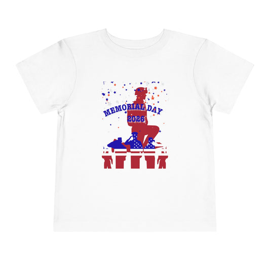 Memorial Day Soldier Tee — Toddler Graphic T-Shirt