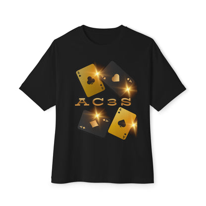 Aces Tee – Oversized Box Graphic T-Shirt