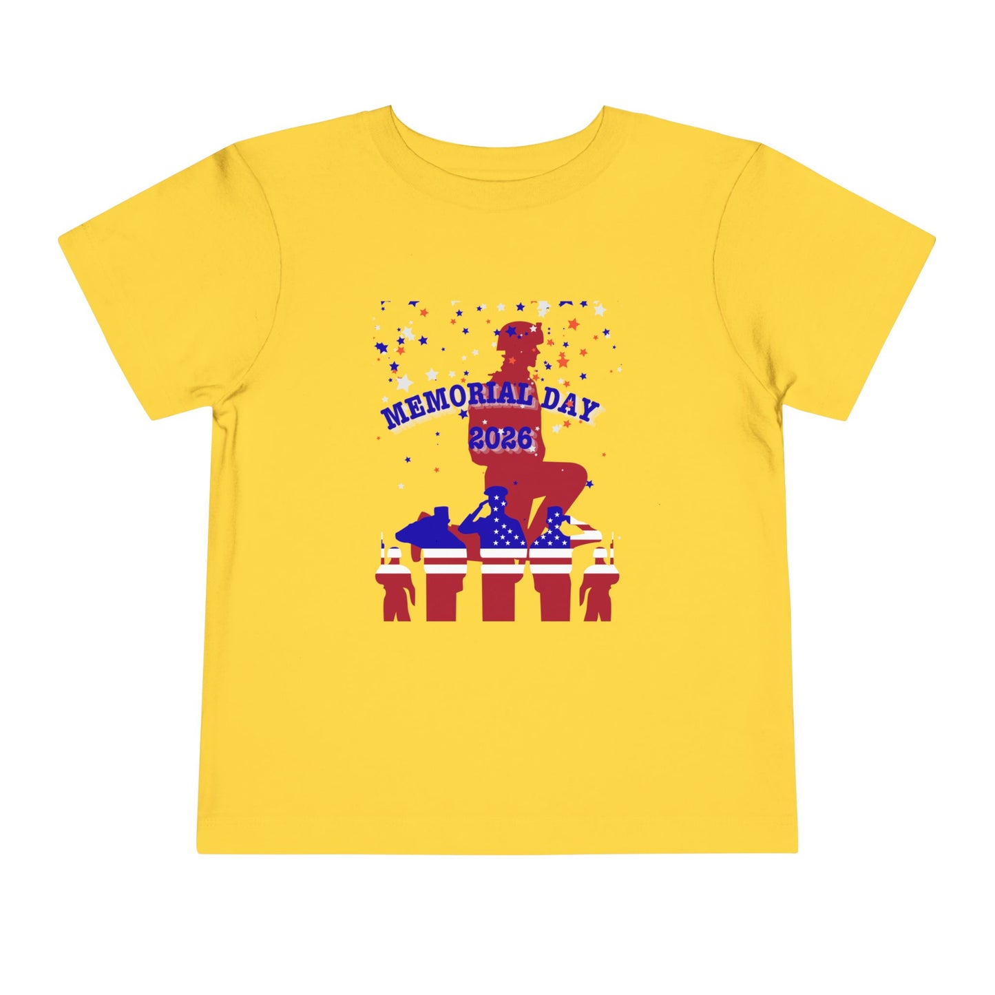 Memorial Day Soldier Tee — Toddler Graphic T-Shirt