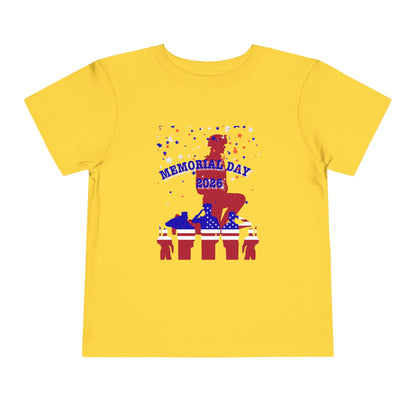 Memorial Day Soldier Tee — Toddler Graphic T-Shirt