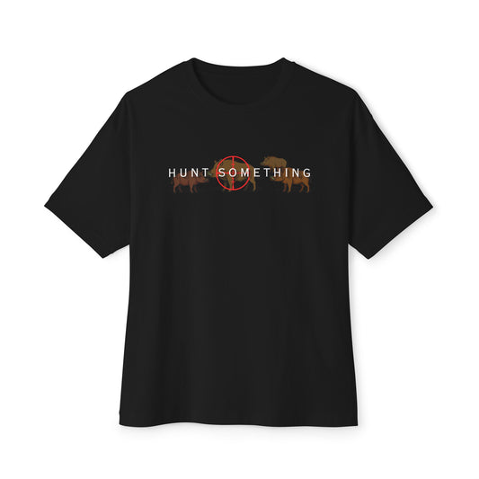 Hunt Something Wild Hog Tee – Oversized Box Graphic T-Shirt