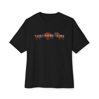 Hunt Something Wild Hog Tee – Oversized Box Graphic T-Shirt