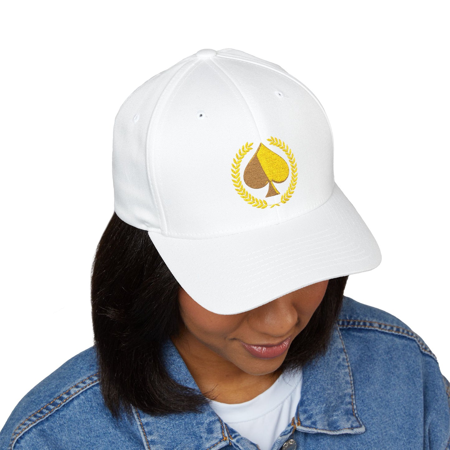 Unisex Gold Spade Cap - Embroidered