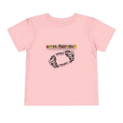 Chain Break Happy Juneteenth Tee — Toddler Graphic T-Shirt