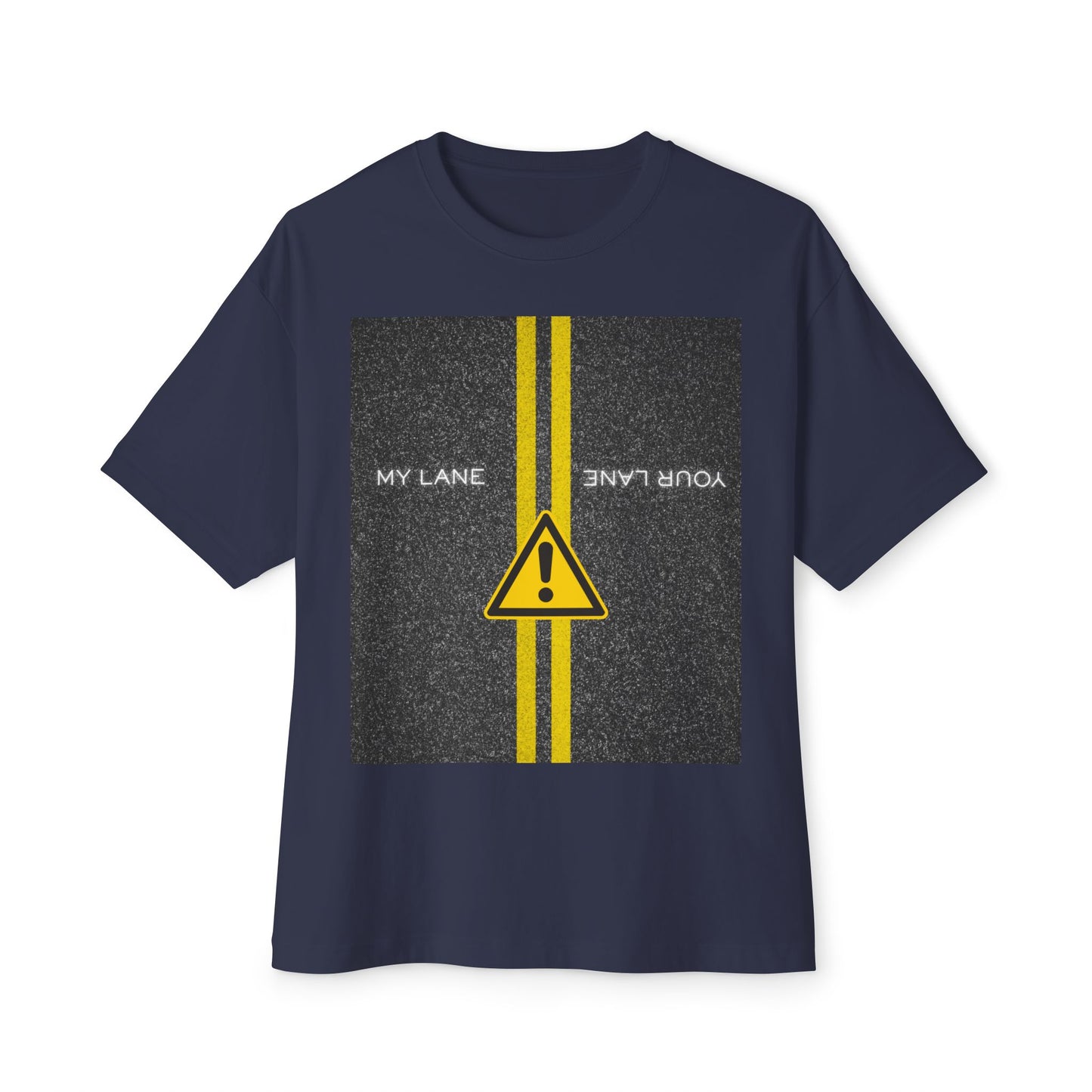 Lanes Tee – Oversized Box Graphic T-Shirt