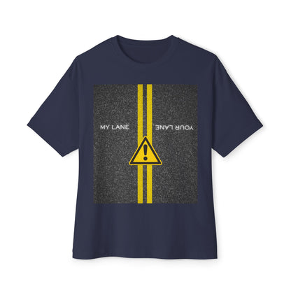 Lanes Tee – Oversized Box Graphic T-Shirt