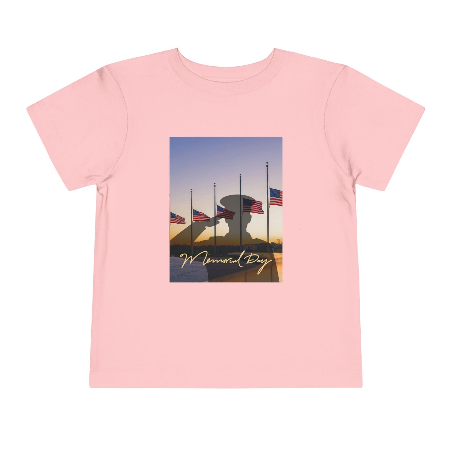 Half Mast Memorial Day Tee — Toddler Graphic T-Shirt