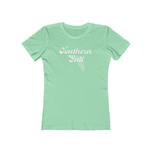 Personalize It! Southern Gull-Fl - Women’s Boyfriend Fit Celebration T-Shirt