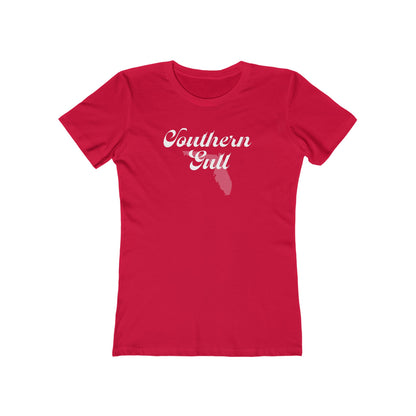 Personalize It! Southern Gull-Fl - Women’s Boyfriend Fit Celebration T-Shirt