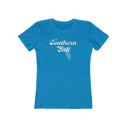 Personalize It! Southern Gull-Fl - Women’s Boyfriend Fit Celebration T-Shirt