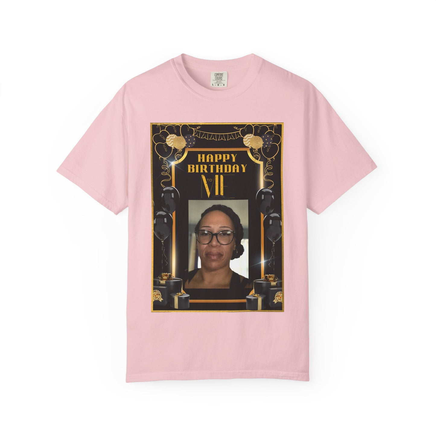 Black & Gold Bold Font Me B Day Personalize It! Tee - Unisex T-shirt