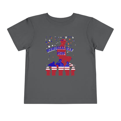 Memorial Day Soldier Tee — Toddler Graphic T-Shirt
