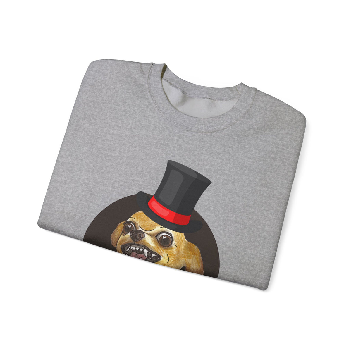 I Don't Bite w/Rips - Graphic Crewneck Sweatshirt