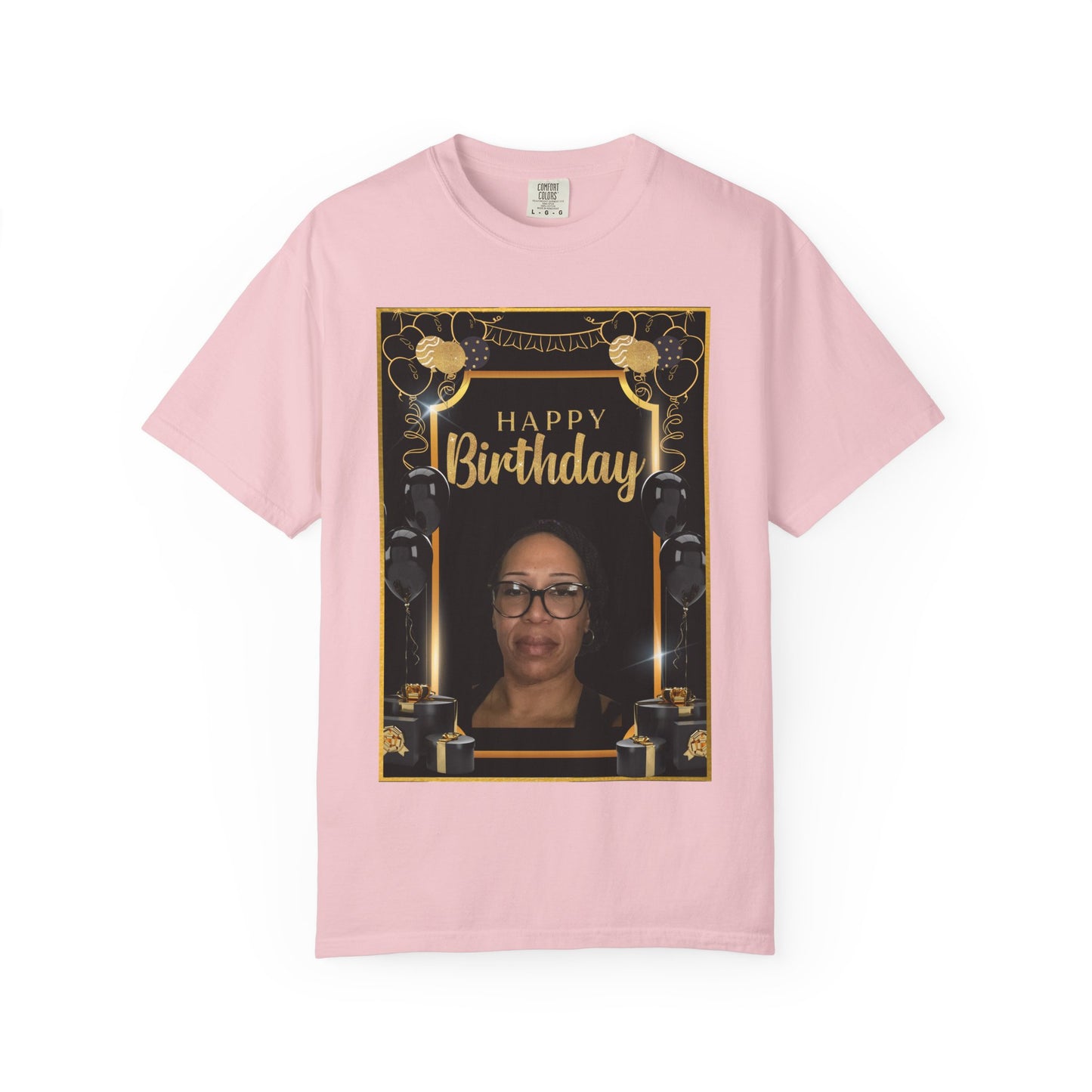Black & Gold B Day Personalize It! Tee - Unisex T-shirt