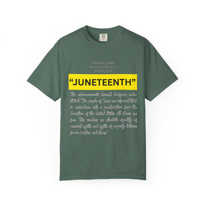 Juneteenth G O 3 Tee - Unisex T-shirt