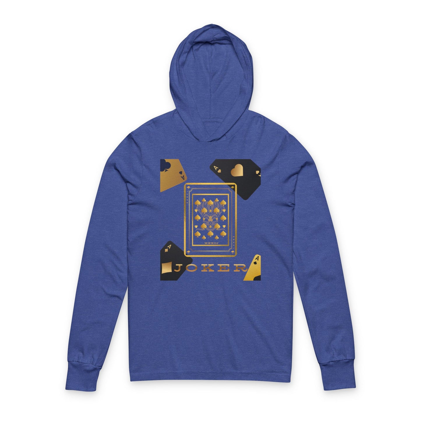 Joker and Aces - Hooded Long Sleeve T-Shirt