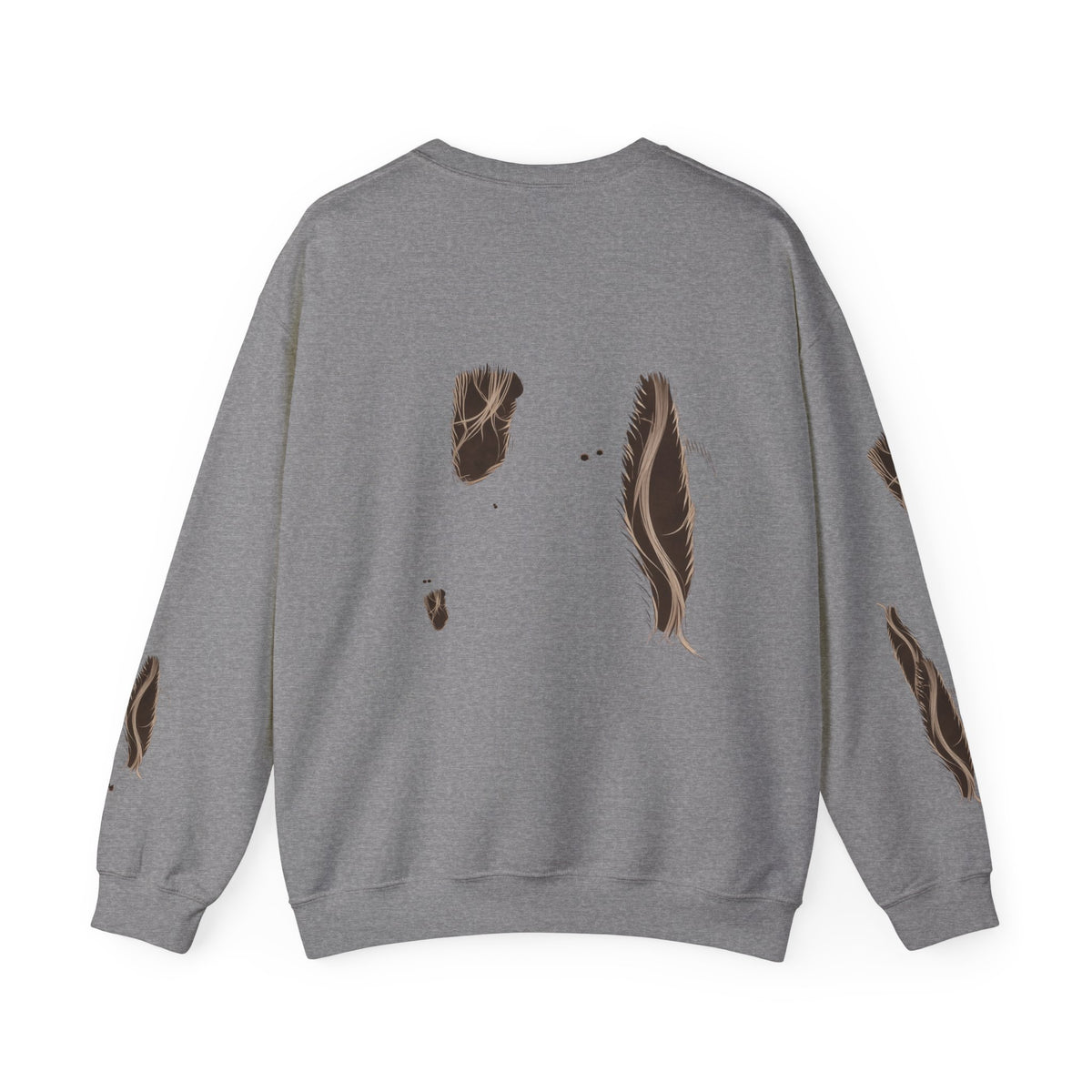 I Don't Bite w/Rips - Graphic Crewneck Sweatshirt