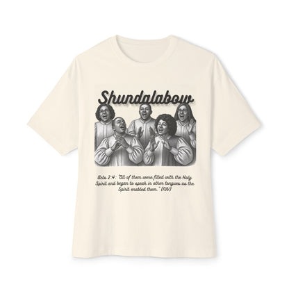 Choir Shundalabow – Oversized Box Graphic T-Shirt