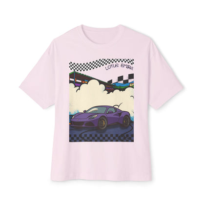 Lotus Emira Tee – Oversized Box Graphic T-Shirt
