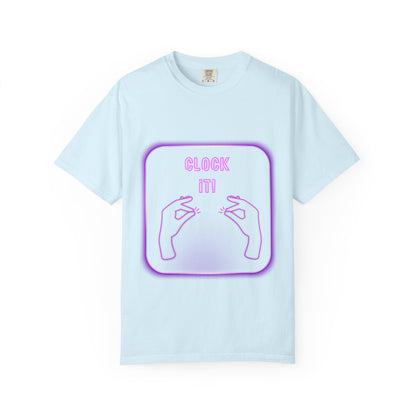 Clock it Fuchsia Tee -Unisex T-shirt