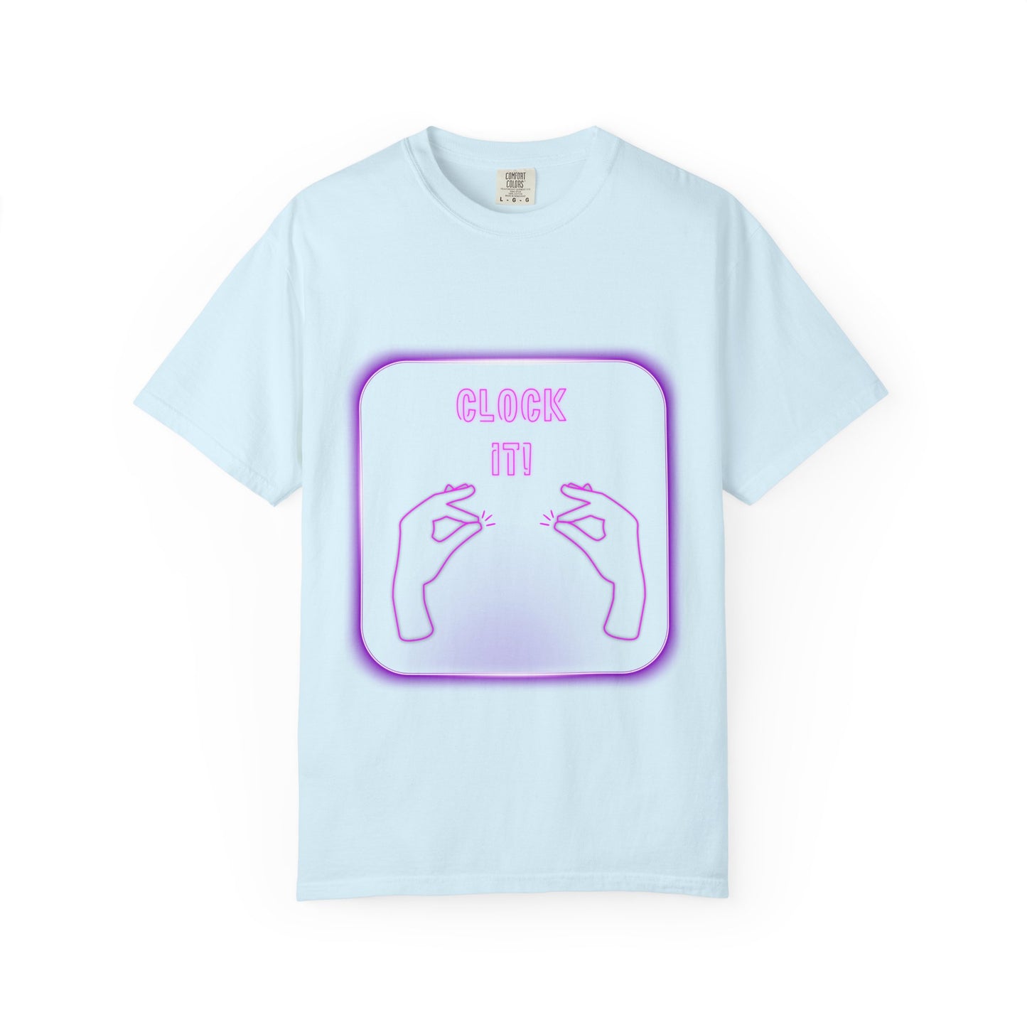 Clock it Fuchsia Tee -Unisex T-shirt