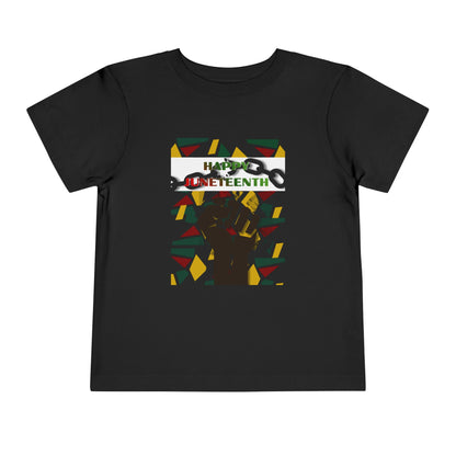Happy Juneteenth Toddler Tee — Graphic T-Shirt