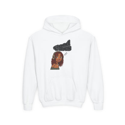 Her Cool Vibes - Kids/Youth Hoodie Gildan 18500B