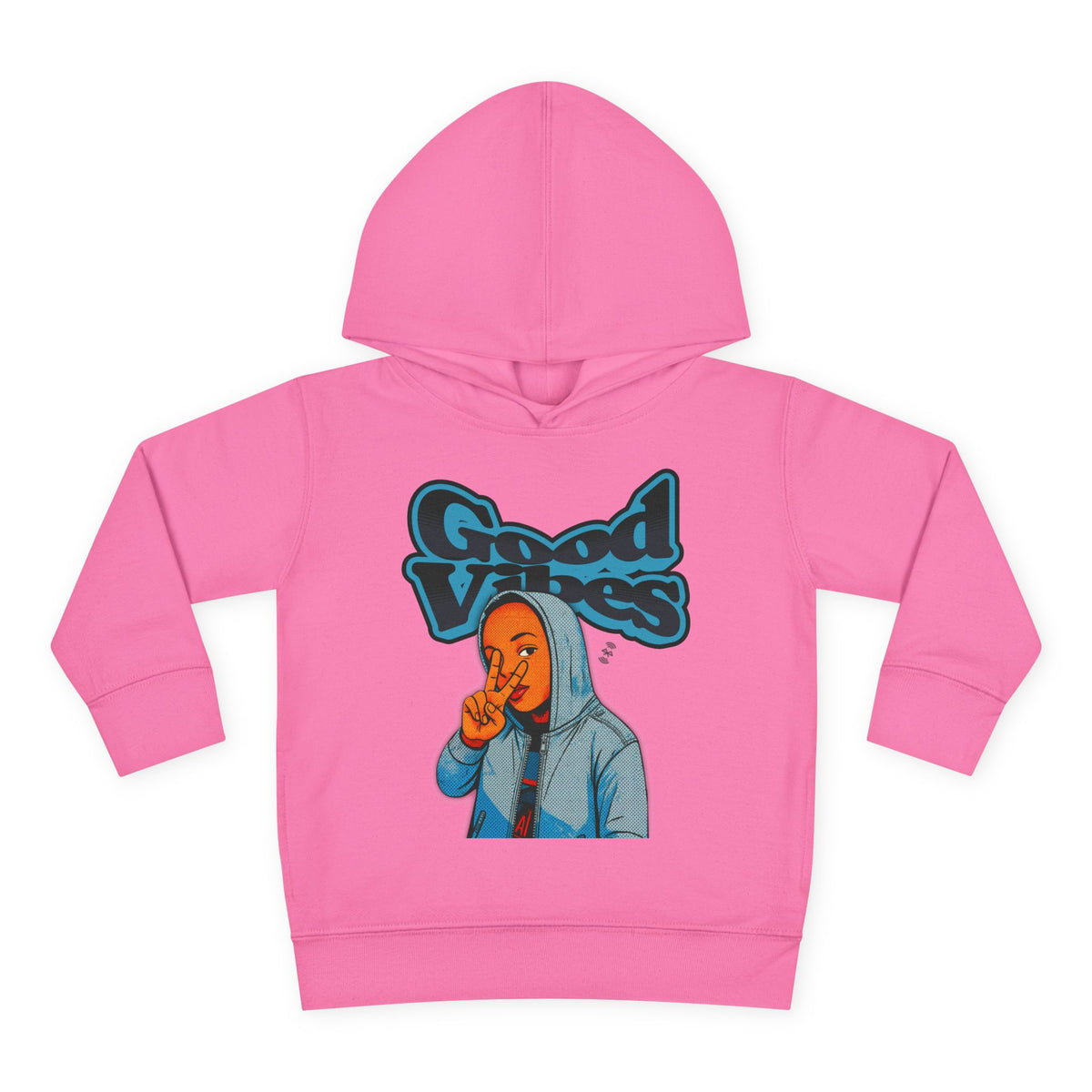 Peace Good Vibes  - Toddler Hoodie RS336