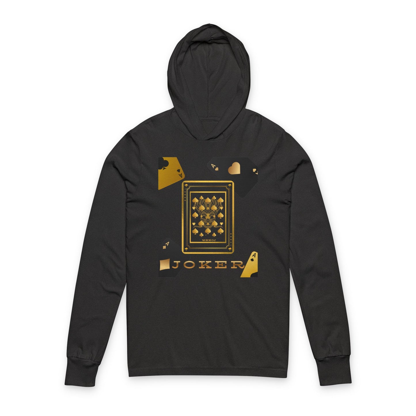 Joker and Aces - Hooded Long Sleeve T-Shirt