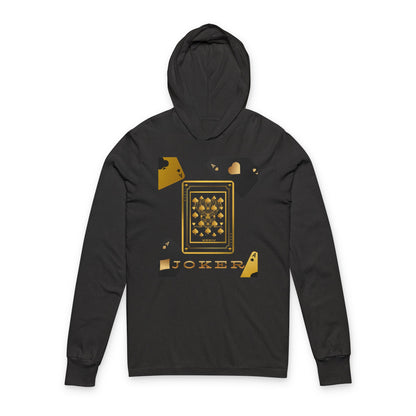 Joker and Aces - Hooded Long Sleeve T-Shirt