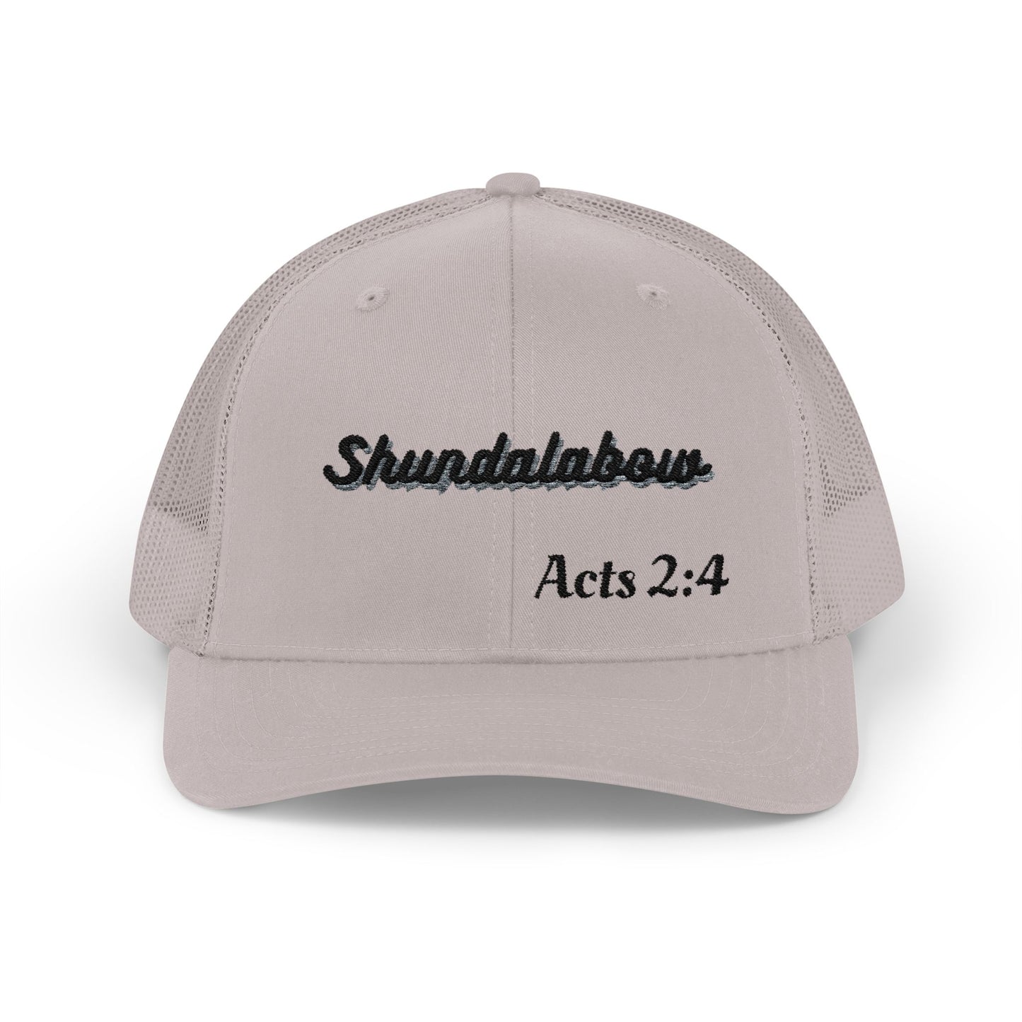 Unisex Acts 2:4 Snapback Trucker Cap - Embroidered