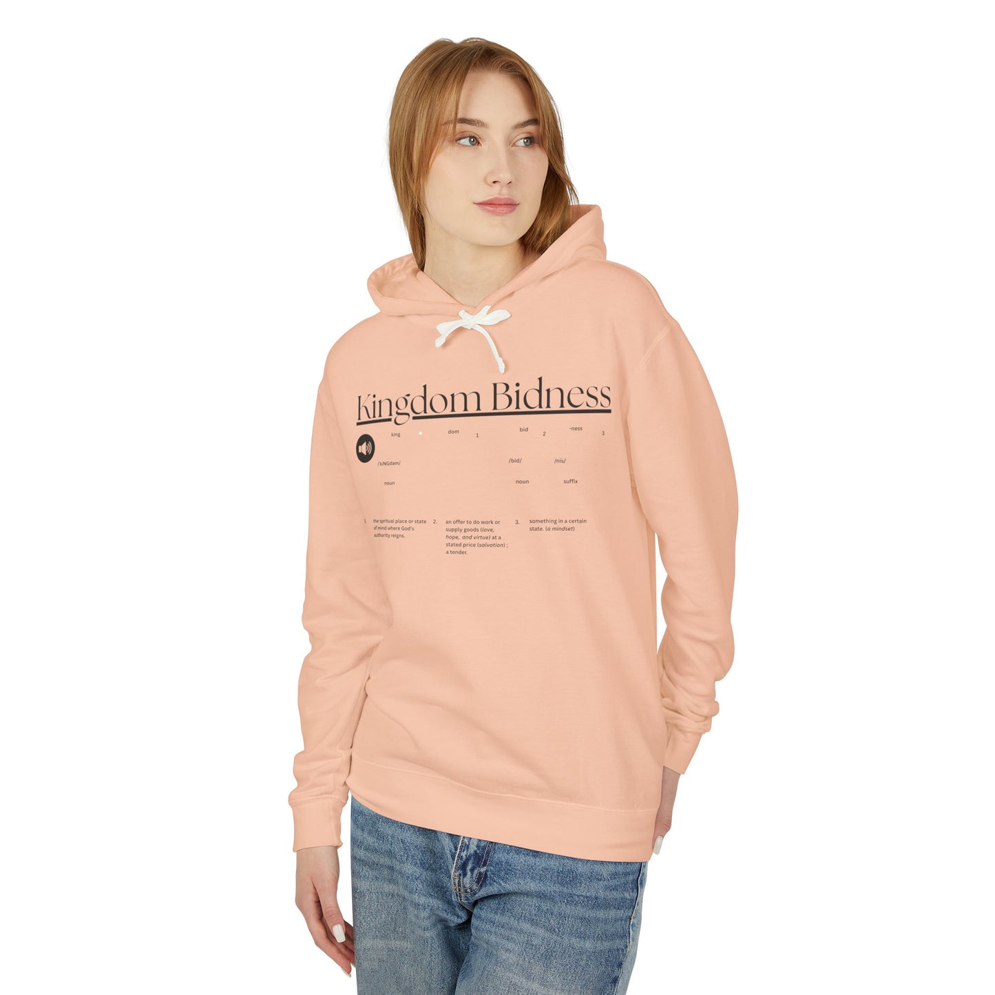 Kingdom — Unisex Lightweight Hooded Sweatshirt