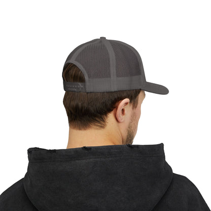 Unisex Not Easy Snapback Trucker Cap - Embroidered