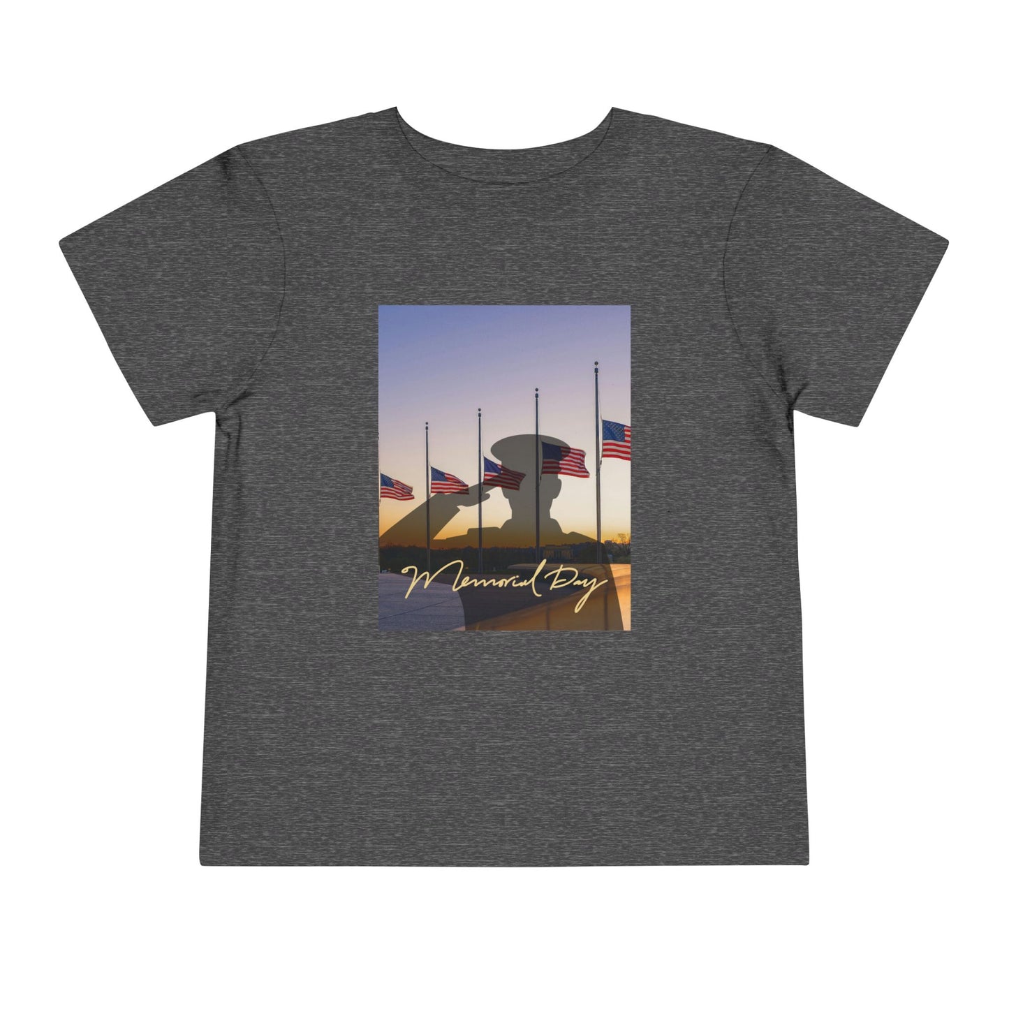 Half Mast Memorial Day Tee — Toddler Graphic T-Shirt